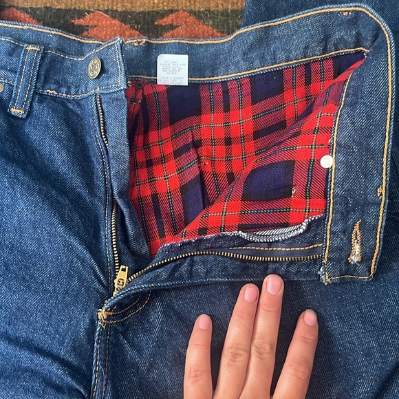 Lined jeans - Picture 4 of 5